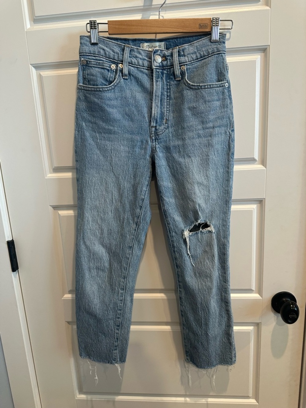 MADEWELL The Perfect Vintage Crop Denim Jeans